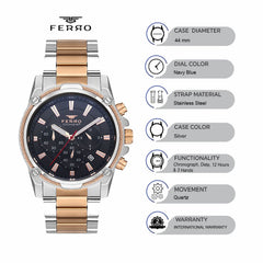 Ferro FM11300A-E3 Spezia Chronograph Watch for Men