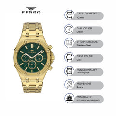 Ferro Chronograph Men's Watch - FM11311A-B6