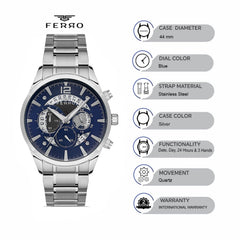 Ferro Multifunction Men's Watch - FM11320A-A3