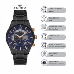 Ferro Multifunction Men's Watch - FM11320A-V3