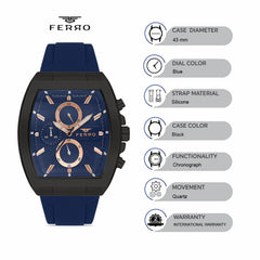Ferro Chronograph Men's Watch - FM11325D-ZA