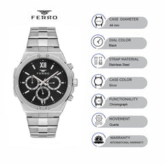 Ferro Chronograph Men's Watch - FM11356A-A2
