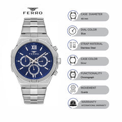 Ferro Chronograph Men's Watch - FM11356A-A3