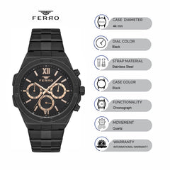 Ferro Chronograph Men's Watch - FM11356A-G