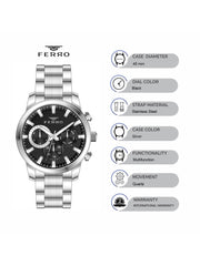 Ferro Multifunction Men's Watch - FM11370A-A2