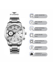 Ferro Multifunction Men's Watch - FM11370A-A