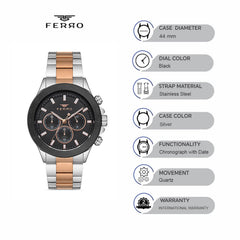 Ferro Chronograph Men's Watch - FM11913A-E2