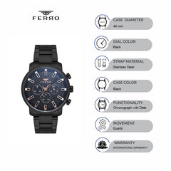 Ferro Chronograph Men's Watch - FM11914A-G