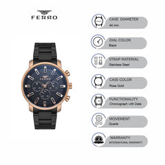 Ferro Chronograph Men's Watch - FM11914A-R