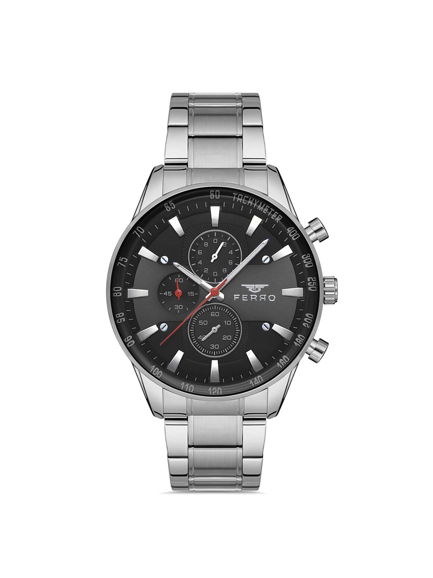 Ferro Chronograph & Tachymeter Men's Watch - FM11919A-A2