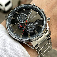 Ferro Chronograph & Tachymeter Men's Watch - FM11919A-A2