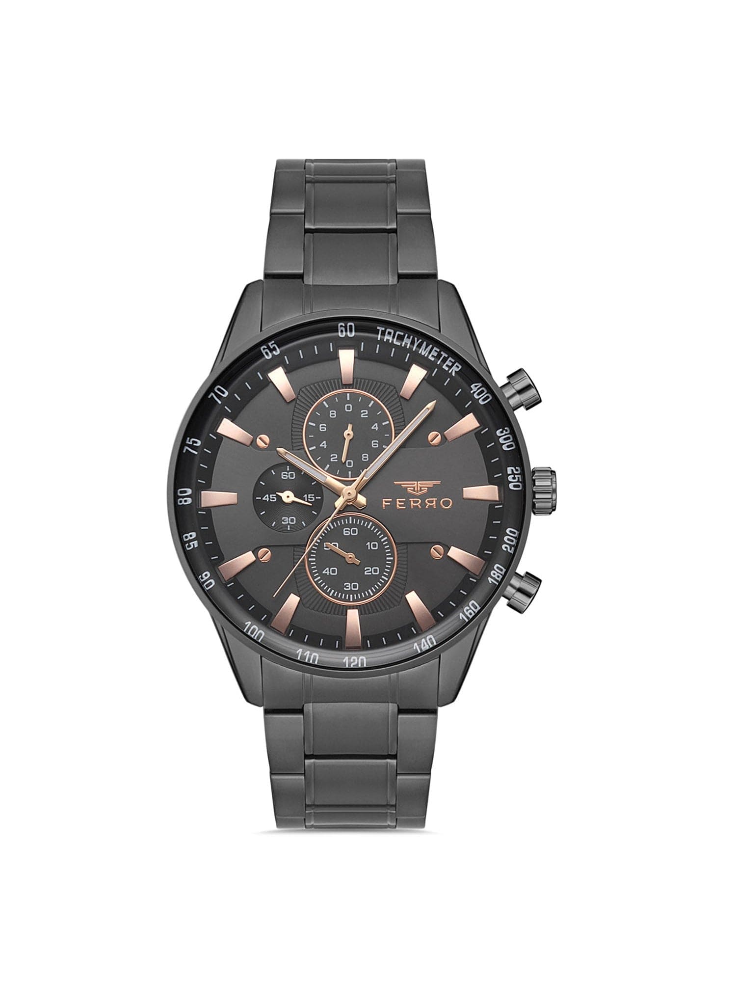 Ferro Chronograph & Tachymeter Men's Watch - FM11919A-V
