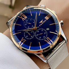 Ferro Chronograph with Date Men's Watch - FM1536C-E