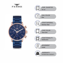 Ferro Multifunction Men's Watch - FM1774A-T
