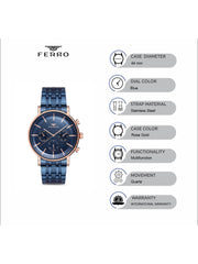 Ferro Multifunction Men's Watch - FM1866A-T