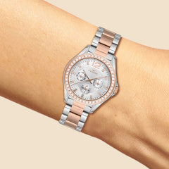 Ferro Multifunction Crystal Women's Watch - FM21140A-E