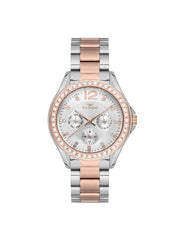 Ferro Multifunction Crystal Women's Watch - FM21140A-E