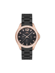 Ferro Multifunction Crystal Women's Watch - FM21140A-R