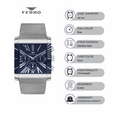 Ferro Chronograph Men's Watch - FM21292C-A3