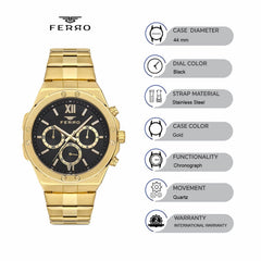 Ferro Chronograph Men's Watch - FM31356A-B2