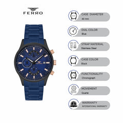 Ferro Chronograph Men's Watch - FM31915A-ZD