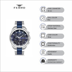 Ferro Multifunction Men's Watch - FM3889A-L4