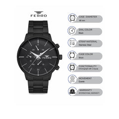 Ferro Chronograph Men's Watch - FM40058A-G