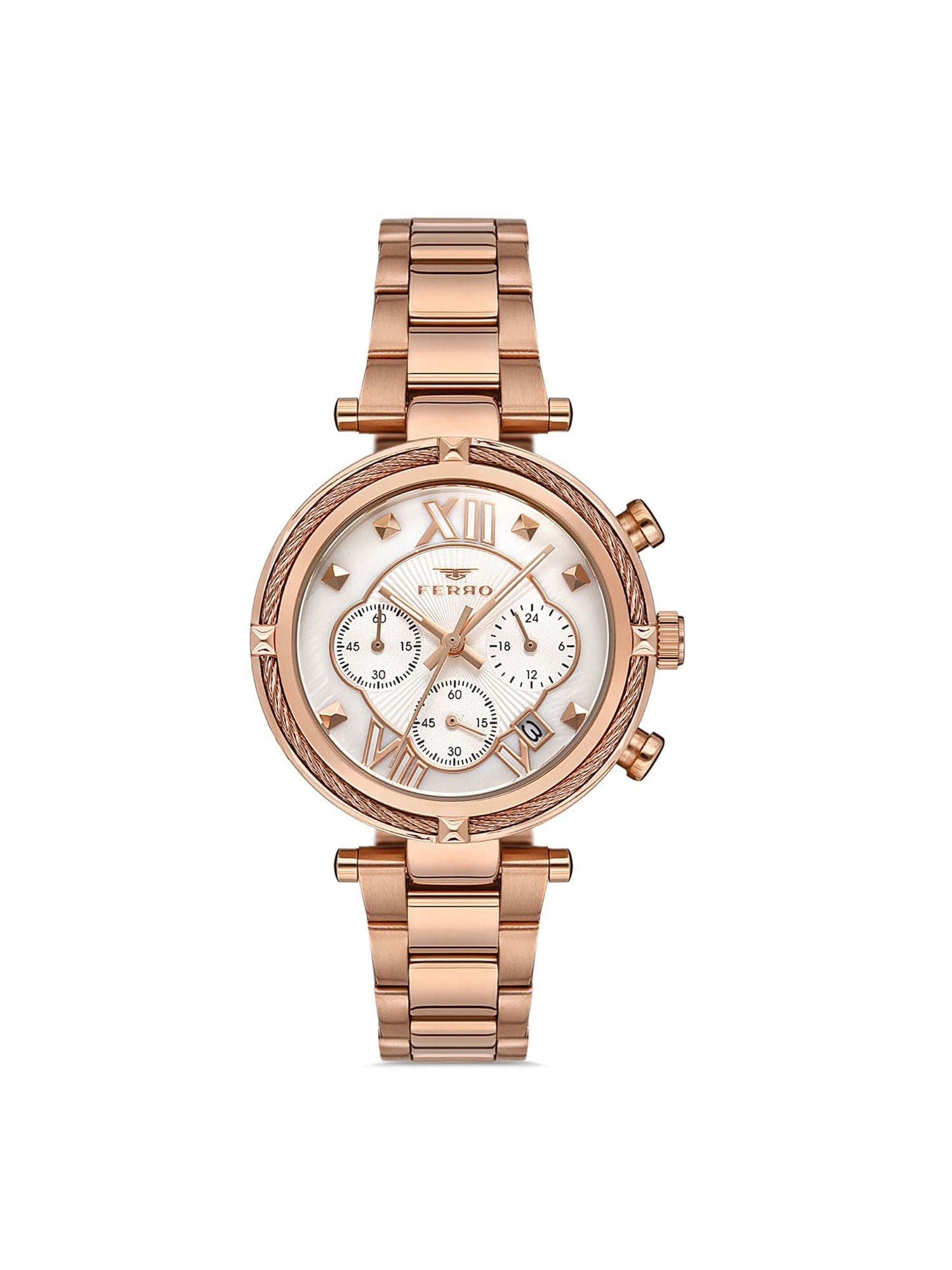 Ferro Chronograph Women's Watch - FM4993A-C