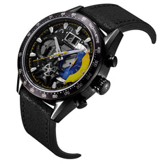 Aries Gold Jolter Chronograph Men's Watch -  G 7008 BK-YW