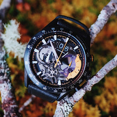 Aries Gold Jolter Chronograph Men's Watch -  G 7008 BK-YW