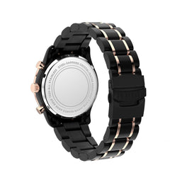 Aries Gold Champion 7020 Chronograph Men's Watch -  G 7020 BKRG-BKRG