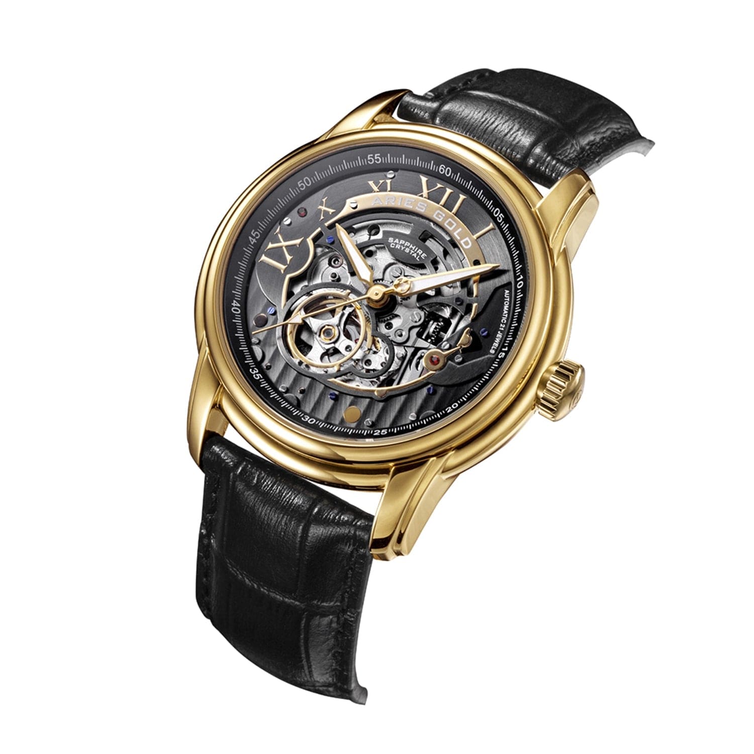 Aries Gold El Toro Automatic Men's Watch -  G 9005A G-BK