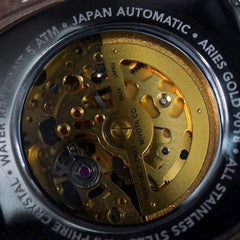 Aries Gold Infinum Cruiser Automatic Men's Watch - G 9018 RG-BK