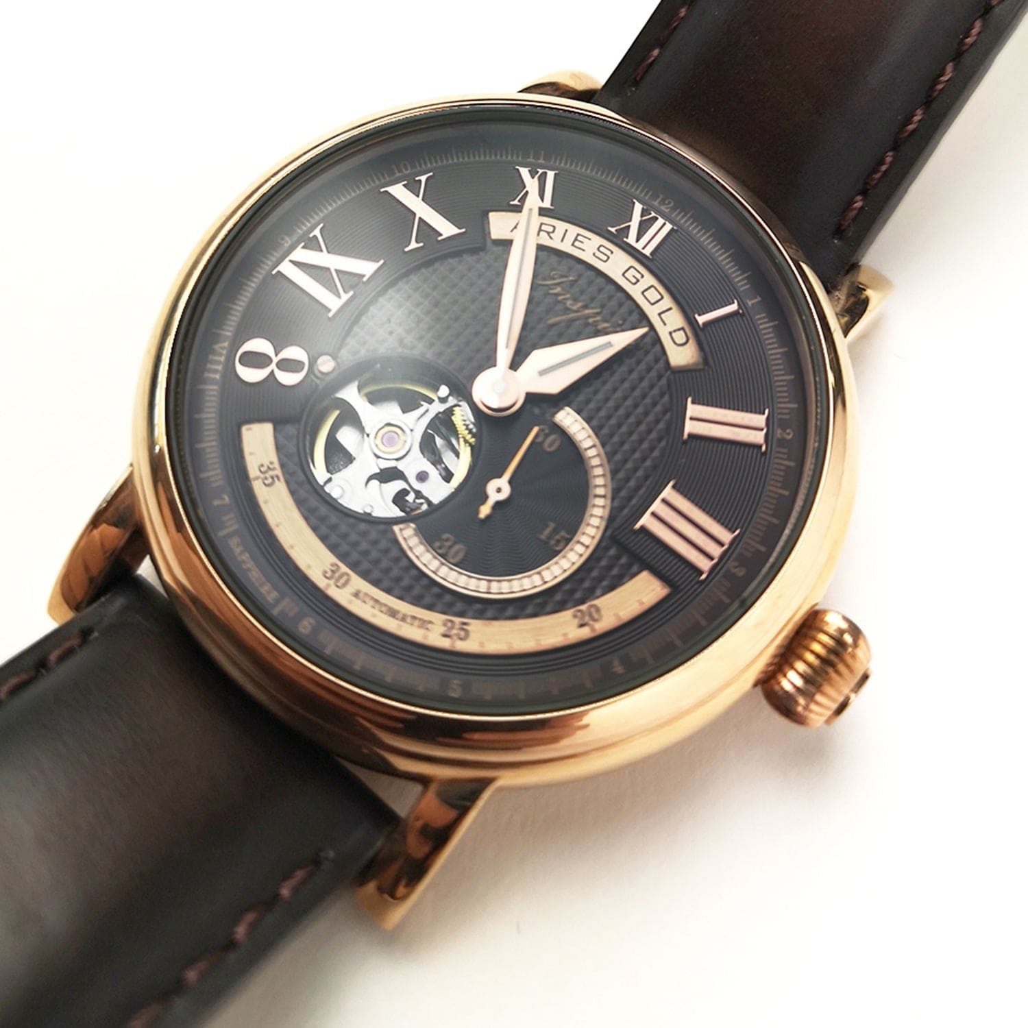 Aries Gold Gauntlet Vintage Automatic Men's Watch -  G 903 RG-CF
