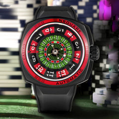 NSQUARE Casino Limited Edition 21 Jewels Men's Watch - G0369-N17.15