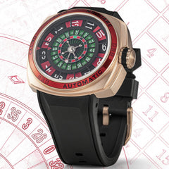NSQUARE Casino Limited Edition 21 Jewels Men's Watch - G0369-N17.16