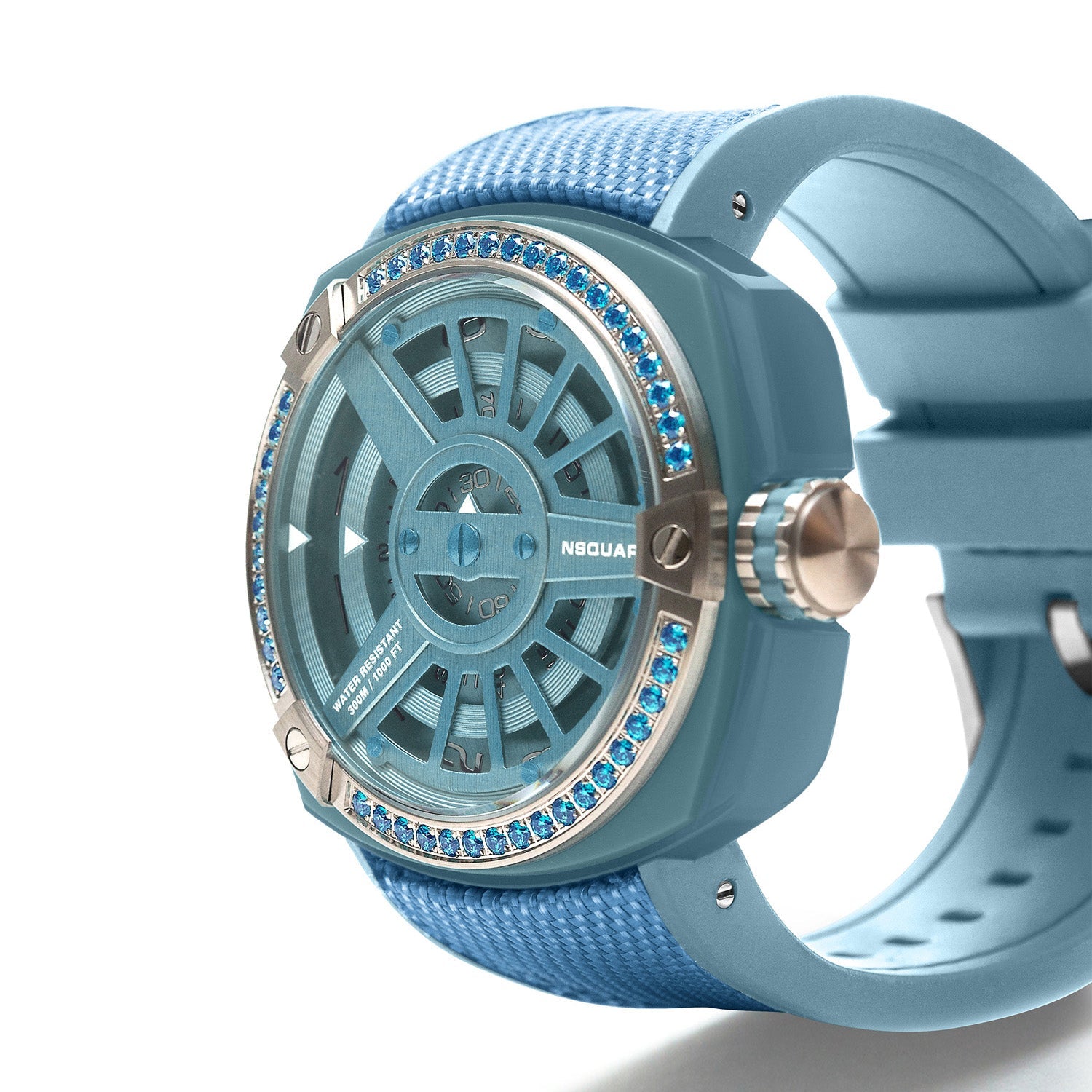 NSQUARE Sweetie Quartz Swarovski Crystal Women's Watch - G0369-N19.11