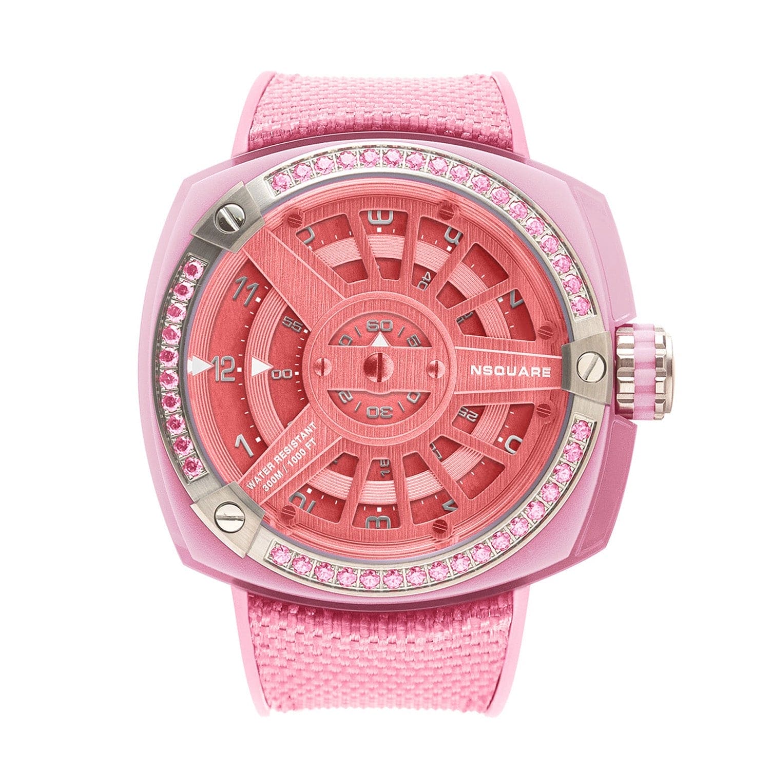 NSQUARE Sweetie Quartz Swarovski Crystal Women's Watch - G0369-N19.12