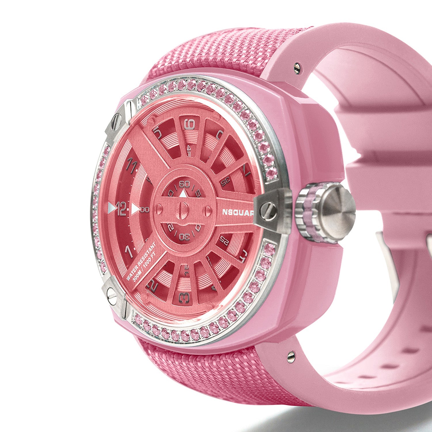 NSQUARE Sweetie Quartz Swarovski Crystal Women's Watch - G0369-N19.12