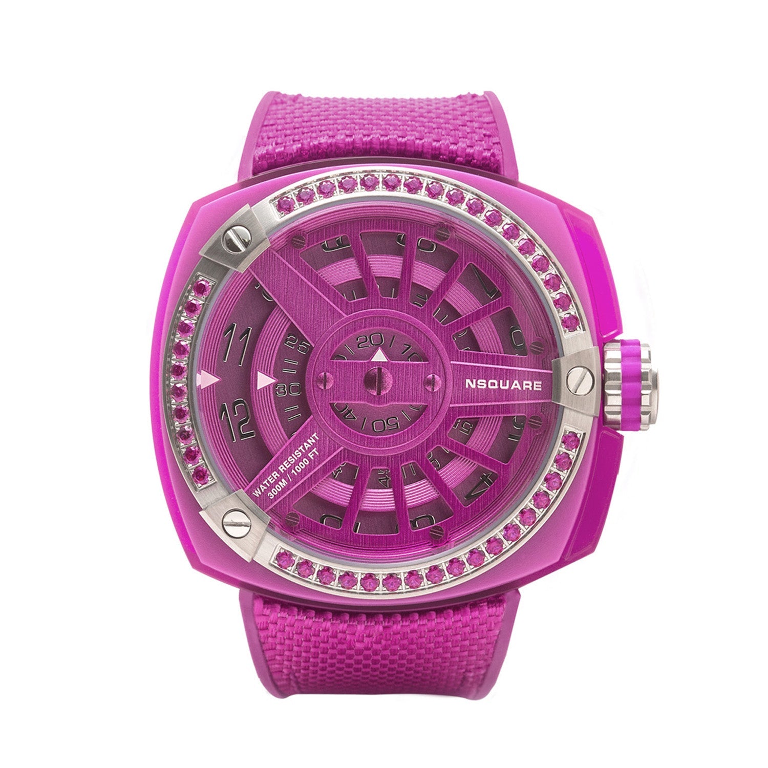 NSQUARE Sweetie Quartz Swarovski Crystal Women's Watch - G0369-N19.1