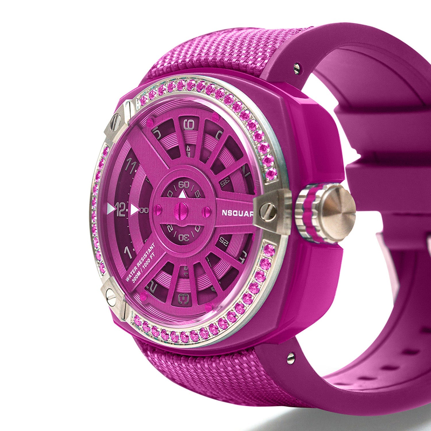 NSQUARE Sweetie Quartz Swarovski Crystal Women's Watch - G0369-N19.1