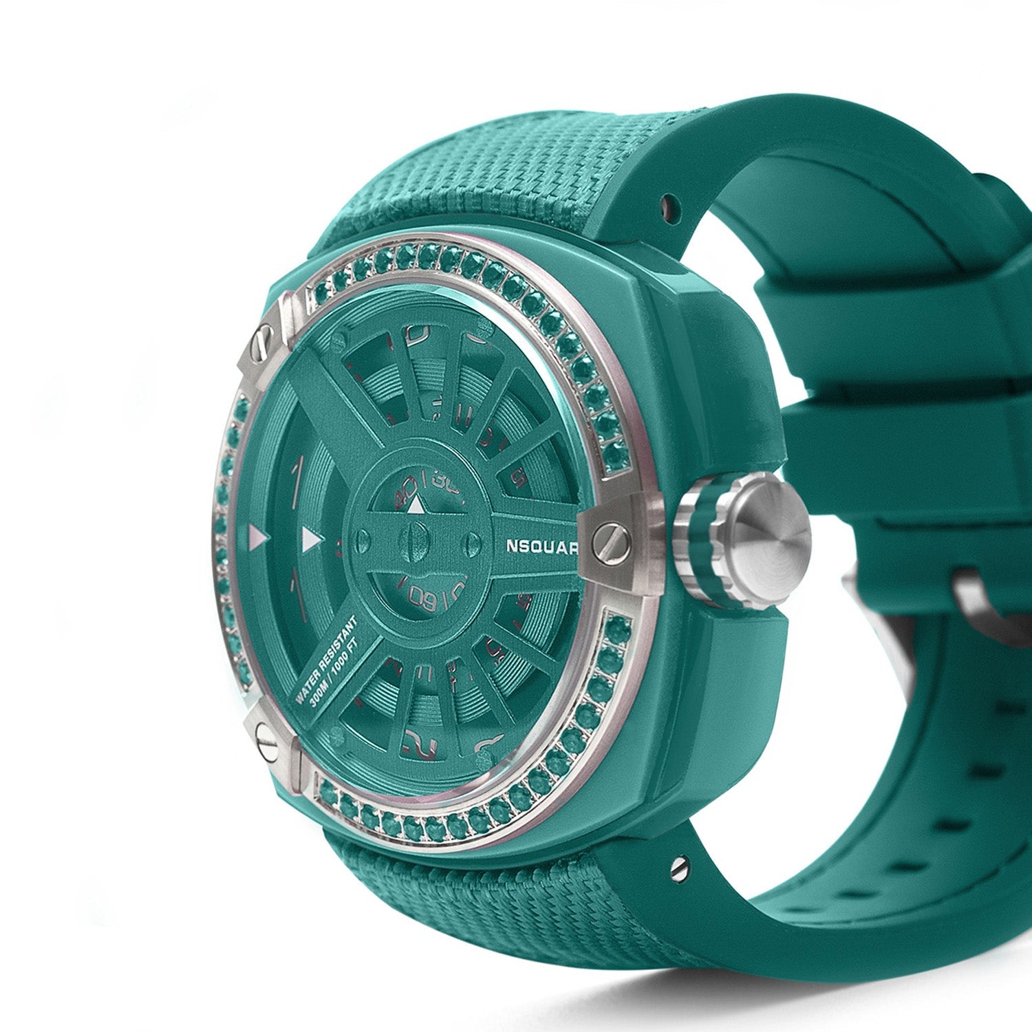 NSQUARE Sweetie Quartz Swarovski Crystal Women's Watch - G0369-N19.2