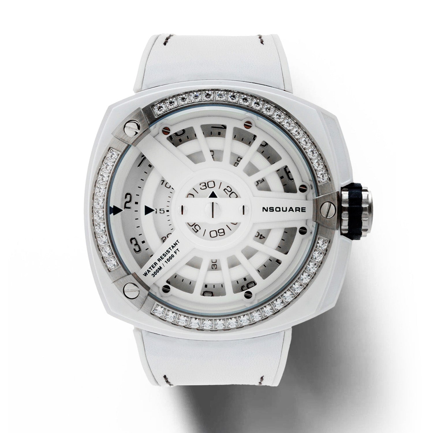 NSQUARE Sweetie Quartz Swarovski Crystal Women's Watch - G0369-N19.8