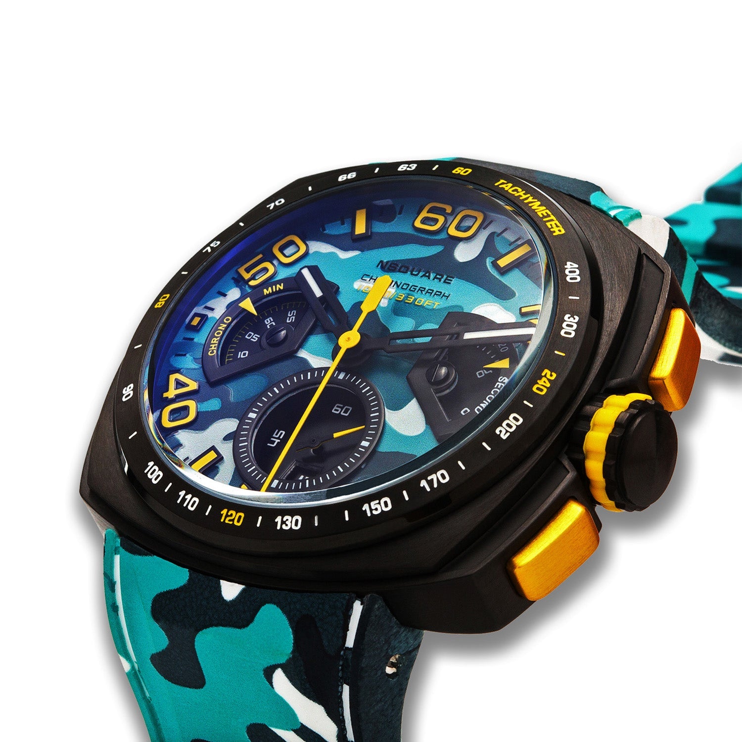 NSQUARE Nick Chrono Camo Quartz Men's Watch - G0369-N20.2