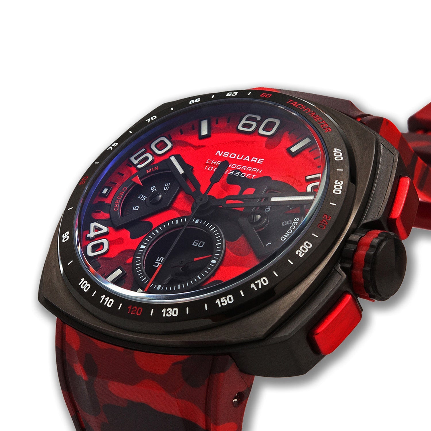 NSQUARE Nick Chrono Camo Quartz Men's Watch - G0369-N20.3