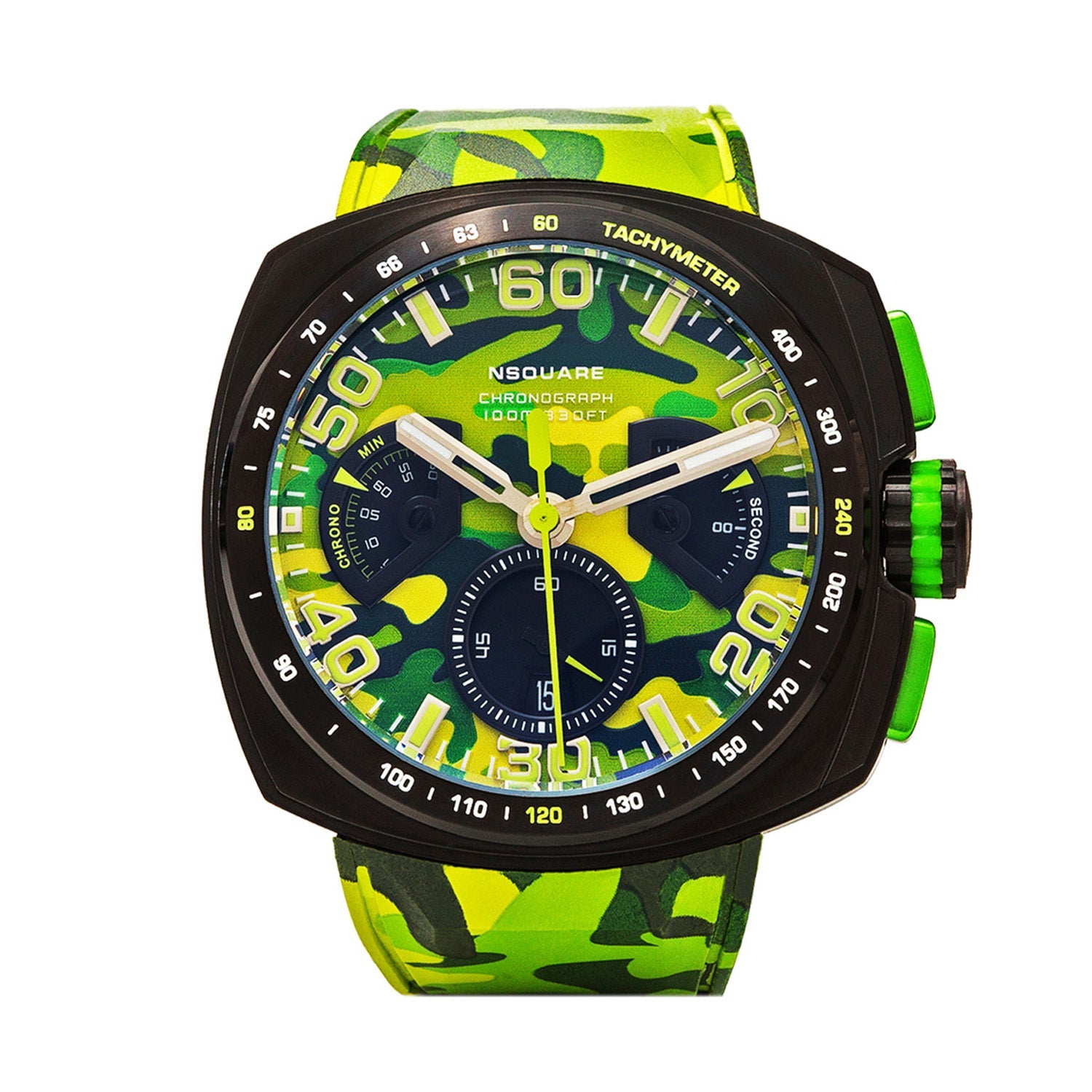 NSQUARE Nick Chrono Camo Chronograph Men's Watch - G0369-N20.5