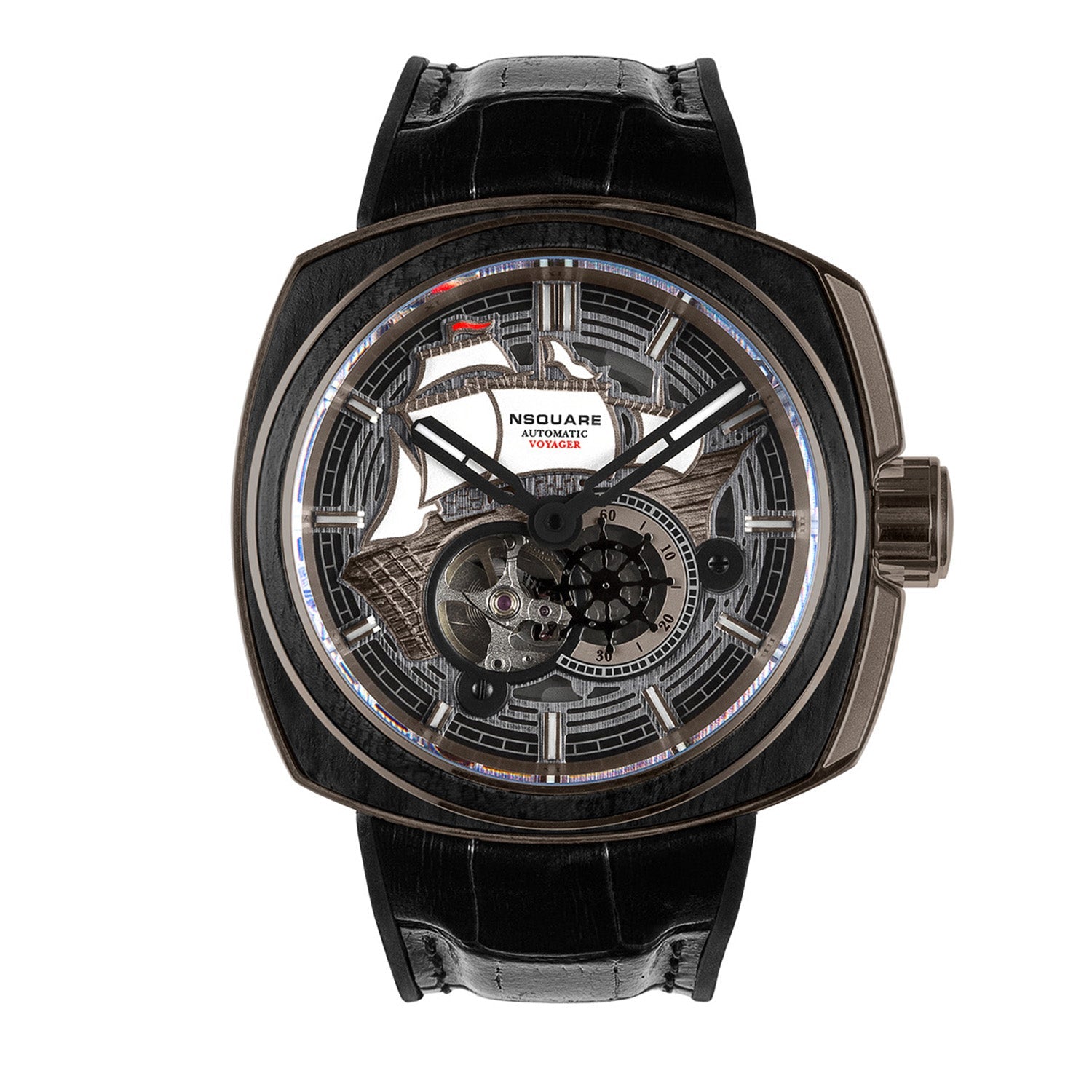 NSQUARE Voyager Automatic 21 Jewels Men's Watch - G0369-N25.3