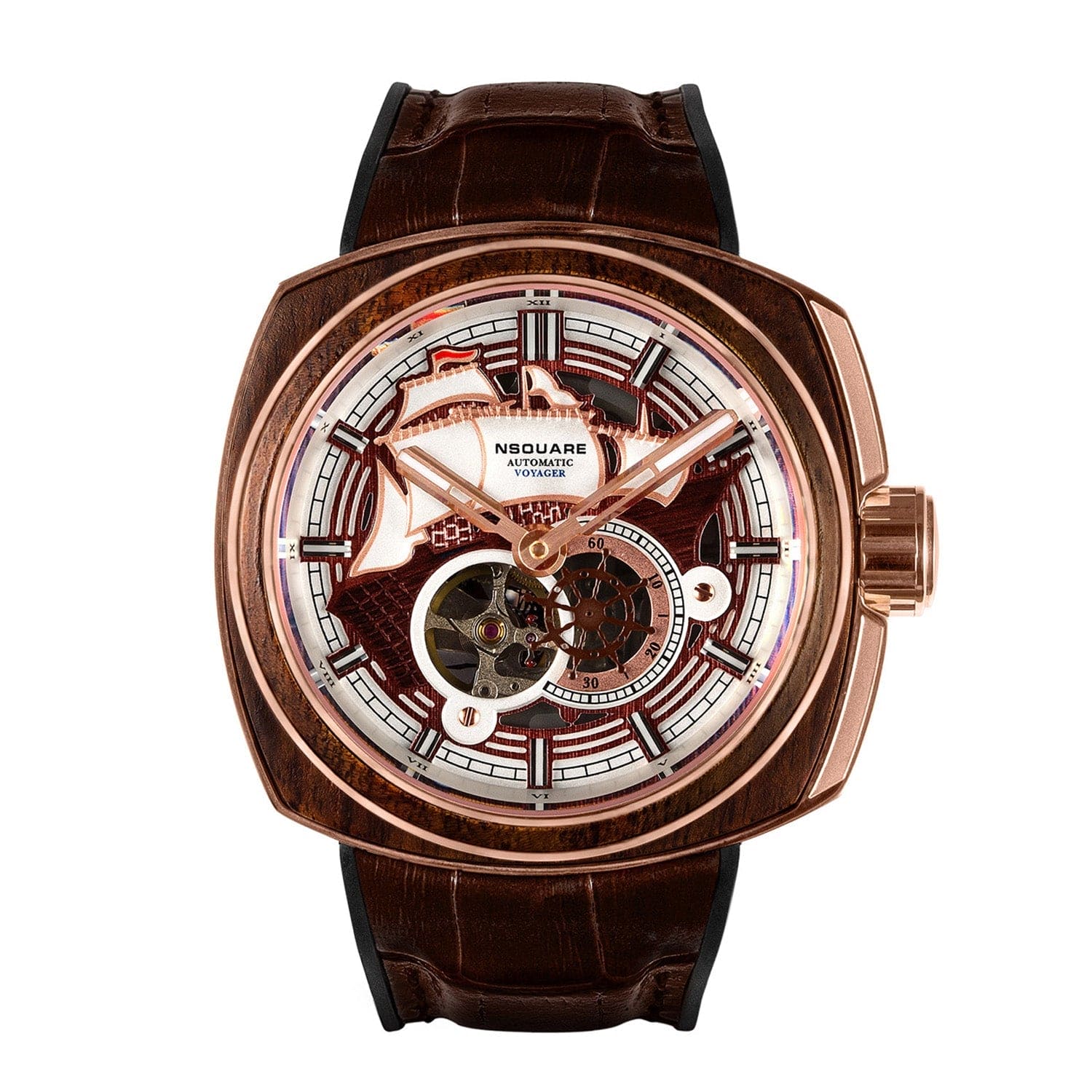 NSQUARE Voyager Automatic 21 Jewels Men's Watch - G0369-N25.1