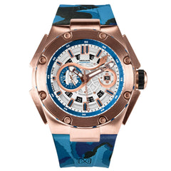 NSQUARE Snakeking Multifunction 21 Jewels Men's Watch - G0471-N10.10 Camo