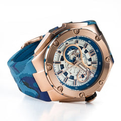 NSQUARE Snakeking Multifunction 21 Jewels Men's Watch - G0471-N10.10 Camo